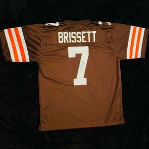 Jacoby Brissett Autographed Jersey (Cleveland Browns) JSA authenticated!